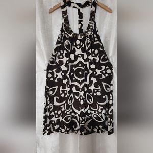 Large mini slip dress